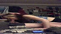 Deep throating the guy next door Deep throating the guy next door