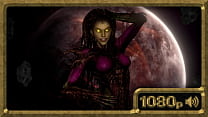 Kerrigan alluring alien dancing striptease on a spaceship