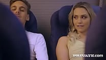 Mia Malkova debuts for Private by fucking on a plane