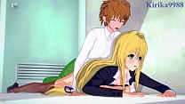Ryouko Mikado and Tearju Lunatique and Rito Yuki intense sex To Love Ru Hentai Ryouko Mikado and Tearju Lunatique and Rito Yuki intense sex To Love Ru Hentai