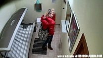 Pierced PUSSY Snooped in Tanning Bed Pierced PUSSY Snooped in Tanning Bed