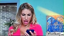 Slut Girl August Ames With Round Huge Tits Get Nailed In Office vid 05