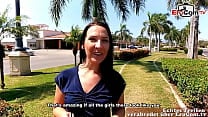 ERST FLIRTEN DANN FICKEN Echtes EroCom Date im Urlaub mit deutscher Schlampe POV