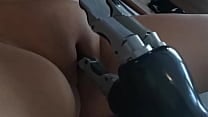 BoyWonder uses his Robot arm to help sexy blonde get an orgasm BoyWonder uses his Robot arm to help sexy blonde get an orgasm