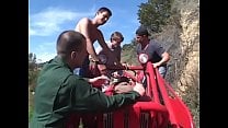 Black MILF with huge jugs Kelly Starr runs into a horny group of ranchers and gets hardcorte gang bang Black MILF with huge jugs Kelly Starr runs into a horny group of ranchers and gets hardcorte gang bang