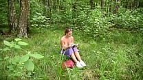 18 y o  Made a pornnvideo in the forest for her lover  039 s birthday 