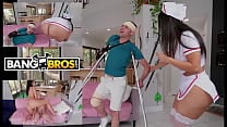 BANGBROS Johnny Love Hijacks His Ailing Curvy Latin Nurse Violet Myers