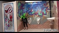 Sexy m  i  039 d like to fuck gets down at gloryhole and sucks a big fake dick