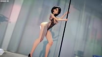 Cinder fall RWBY mmd pole dance