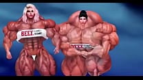 Muscle animation Muscle animation