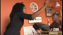 Group ebony blowjob and fucking ending with facial cumshot 3