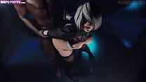 2B Rides a BBC Nier Automata  Polished jade bell 