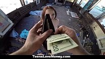 TeensLoveMoney Leigh Rose Loves Money And Sex