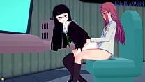Marika Kato and Chiaki Kurihara intense lesbian play and futanari sex Bodacious Space Pirates Hentai Marika Kato and Chiaki Kurihara intense lesbian play and futanari sex Bodacious Space Pirates Hentai