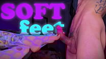 She likes to be looked at then she masturbates me with her feet She likes to be looked at then she masturbates me with her feet