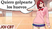 JOI hentai  a Momo le divierte golpear tus huevos  Instrucciones en espa ntilde ol  JOI hentai  a Momo le divierte golpear tus huevos  Instrucciones en espa ntilde ol
