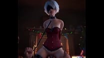 Yorha 2B xmas ride  121   Sound  nier automata
