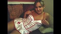 Latina Nurse Playing With Her Pussy   honeyoncam com