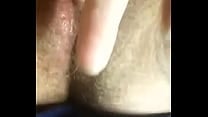 close pink pussy fingering