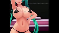 Hatsune Miku and her Lewd Dance