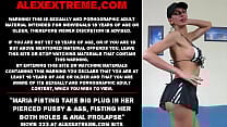 Maria Fisting take big plug in her pierced pussy amp ass fisting her both holes amp anal prolapse Maria Fisting take big plug in her pierced pussy amp ass fisting her both holes amp anal prolapse