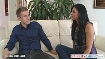 Brunette India Summer gets pussy fucked Brunette India Summer gets pussy fucked