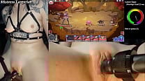Edging my clit while playing some  tamervale on stream More gaming streams cumming soon 