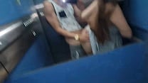 WE FUCKED IN A PUBLIC ELEVATOR