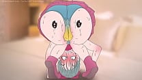 Piplup On The Butt of Bulma Pokemon and dragon ball anime Hentai Cartoon 2d sex porn Piplup On The Butt of Bulma Pokemon and dragon ball anime Hentai Cartoon 2d sex porn