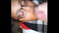 19Y O teen loves thotting on my dick for cum