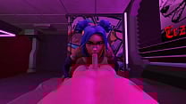 Neon from Valorant sucks me off after the match l 3D hentai animation Neon from Valorant sucks me off after the match l 3D hentai animation