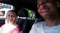 INTERRACIAL PUBLIC  Black Dutch Man Fucks Teen In Car  CHRYSTAL SINN   MISSDEEP com