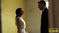 Punished british sub swallows masters cum Punished british sub swallows masters cum