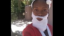 Black Ebony Merry Xmas to you all video message