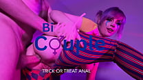 Trick or Treat Clown Takes It In Her ASS