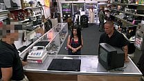 XXX PAWN   Feisty Cuban Chick  quot Estefania quot  Gets Her TV Broken And She Is Pissed