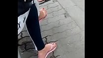 candid feet in flip flops VID 20180626 150317031 HD