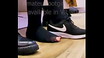 Stinky nylons wiht hole stinky boots and airs her dirty black nylon wiht hole feet stinky feet nylon Stinky nylons wiht hole stinky boots and airs her dirty black nylon wiht hole feet stinky feet nylon