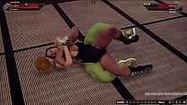 Karen Krash VS Devi Naked Fighter 3D