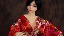 Having sex with this Asian Brunette is the bomb Japanese sex doll
