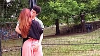 Fucking my classmate in the university courtyard Fucking my classmate in the university courtyard