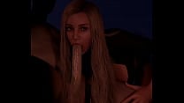 Hot Blonde Busty Teen Sloppy Deepthroat a Giant Dick Blowjob Video Teaser