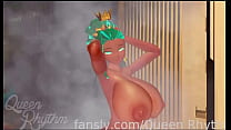 3D HQ Breast Expansion Big tits POV Solo Shower w  Sound added