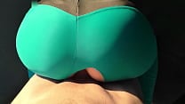 Fucked Girlfriend Through Hole in Sport Leggings and Cum on Juicy Ass Fucked Girlfriend Through Hole in Sport Leggings and Cum on Juicy Ass
