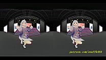 vr180 mmd Gura dance 3d hololive