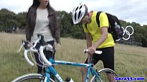 British mature picks up cyclist for fuck British mature picks up cyclist for fuck