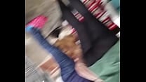 voyeur sexy ass booty in spandex