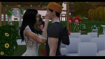 Lauren London ebony banged at Wedding Lauren London ebony banged at Wedding