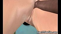Two 3D cartoon babes get fucked by an ebony stud Two 3D cartoon babes get fucked by an ebony stud