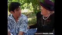 Granny Seduces Young Guy Granny Seduces Young Guy